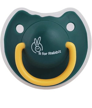 R for Rabbit Baby pacifier