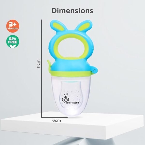 R for Rabbit Baby pacifier