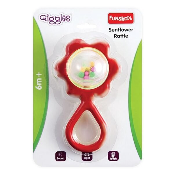 Giggles - Sunflower Rattle