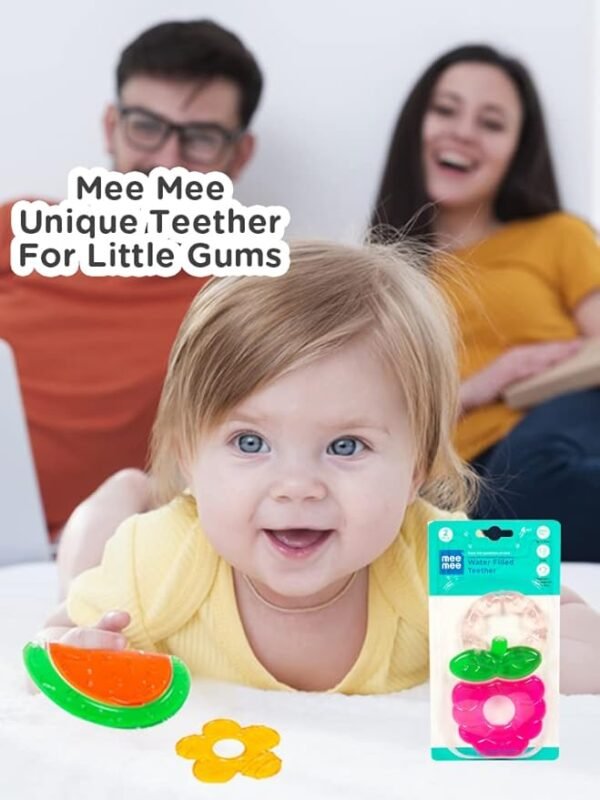 Mee Mee Multi-Textured Water Filled Teether (Pack of 2)