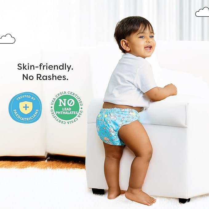 Super Bottoms Free size UNO Cloth Diaper (3M - 3Y)