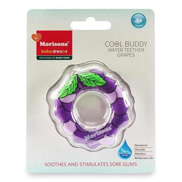 Morisons Baby Dreams Water Filled Toy Teether Fruit Shape