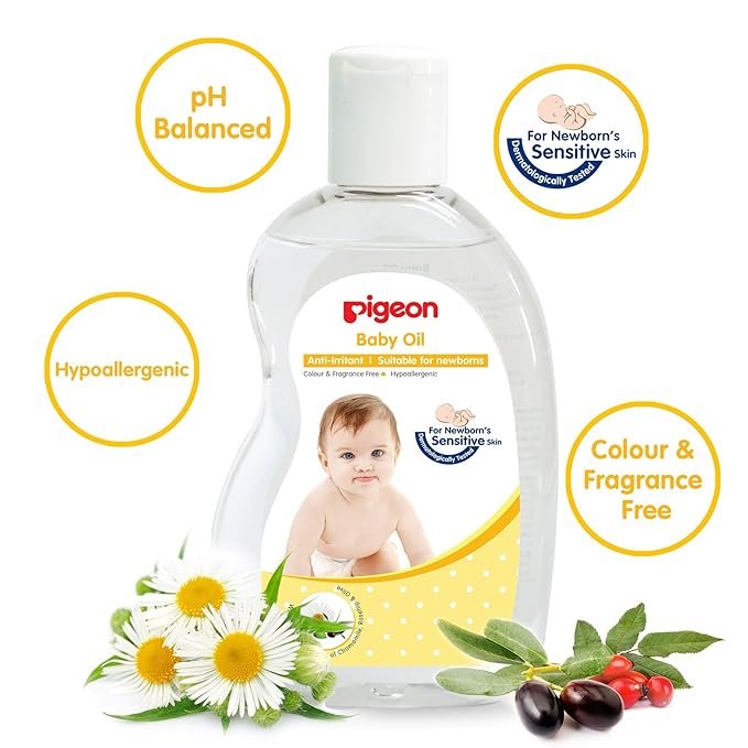 Pigeon baby oil