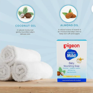 Pigeon Newborn MILD Baby Nourishing Soap