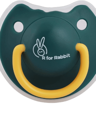 R for Rabbit Baby pacifier