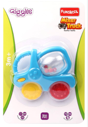 Funskool Giggles Mixture Truck Teether Rattle