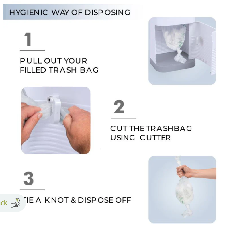 Hygo Bin- Portable Diaper Bin