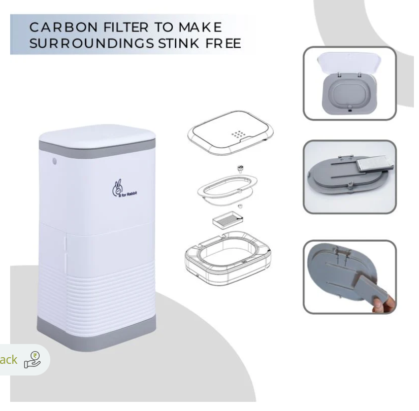 Hygo Bin- Portable Diaper Bin