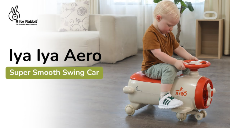R for Rabbit Iya Iya Kids Swing Car
